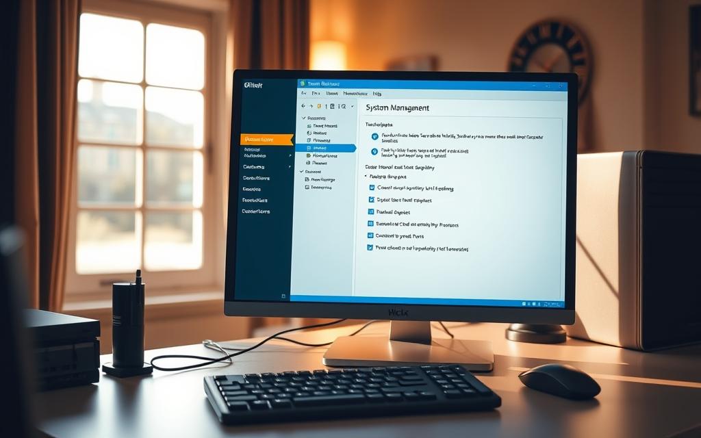 system restore management