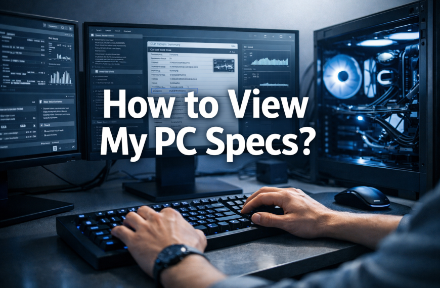 How to view my pc specs?