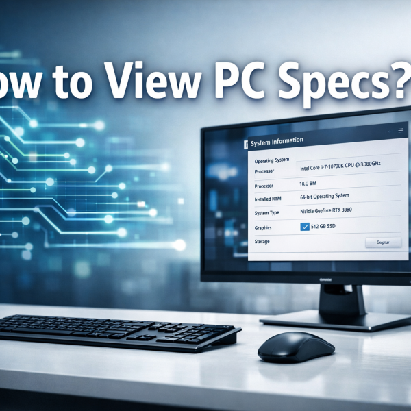 How to view pc specs?