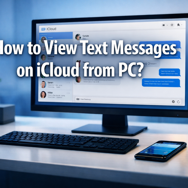 How to view text messages on icloud from pc?