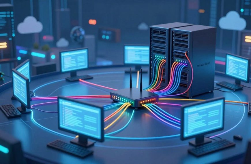how network works in computer